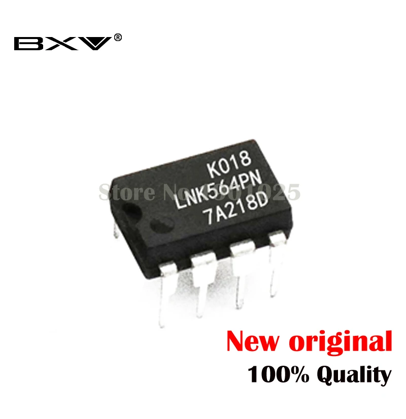 10 шт./лот LNK564PN DIP7 LNK564P DIP LNK564 7 564PN новый оригинальный IC в наличии|Интегральные