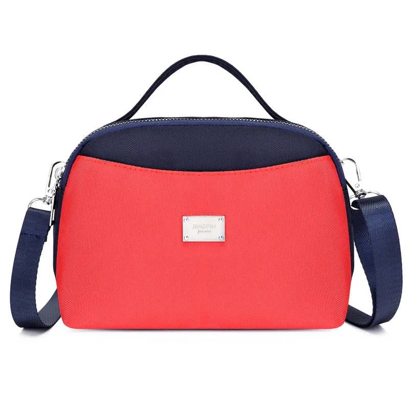 

Женская сумка, новая модная повседневная простая сумка через плечо, сумка через плечо, сумка из ткани Оксфорд среднего возраста, роскошная д...