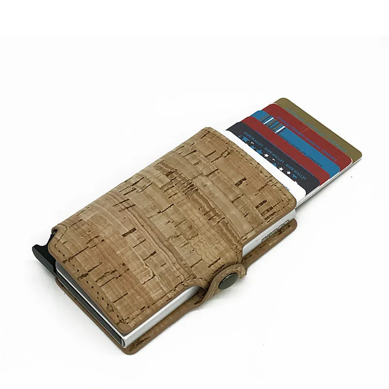Креативный Анти Rfid id кредитный держатель для карт Чехол кошелек металлический