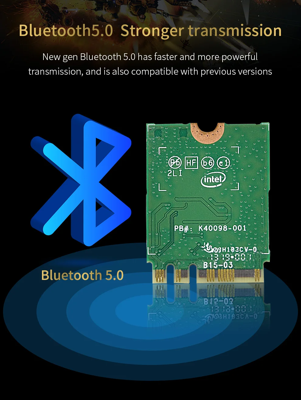 Comfast CF-AX200 Intel AX200 Band 2400 Мбит/с Беспроводная NGFF M.2 Bluetooth 5,0 wifi сетевая карта 2,4G/5G 802.11ac/ax wifi AX200NGW