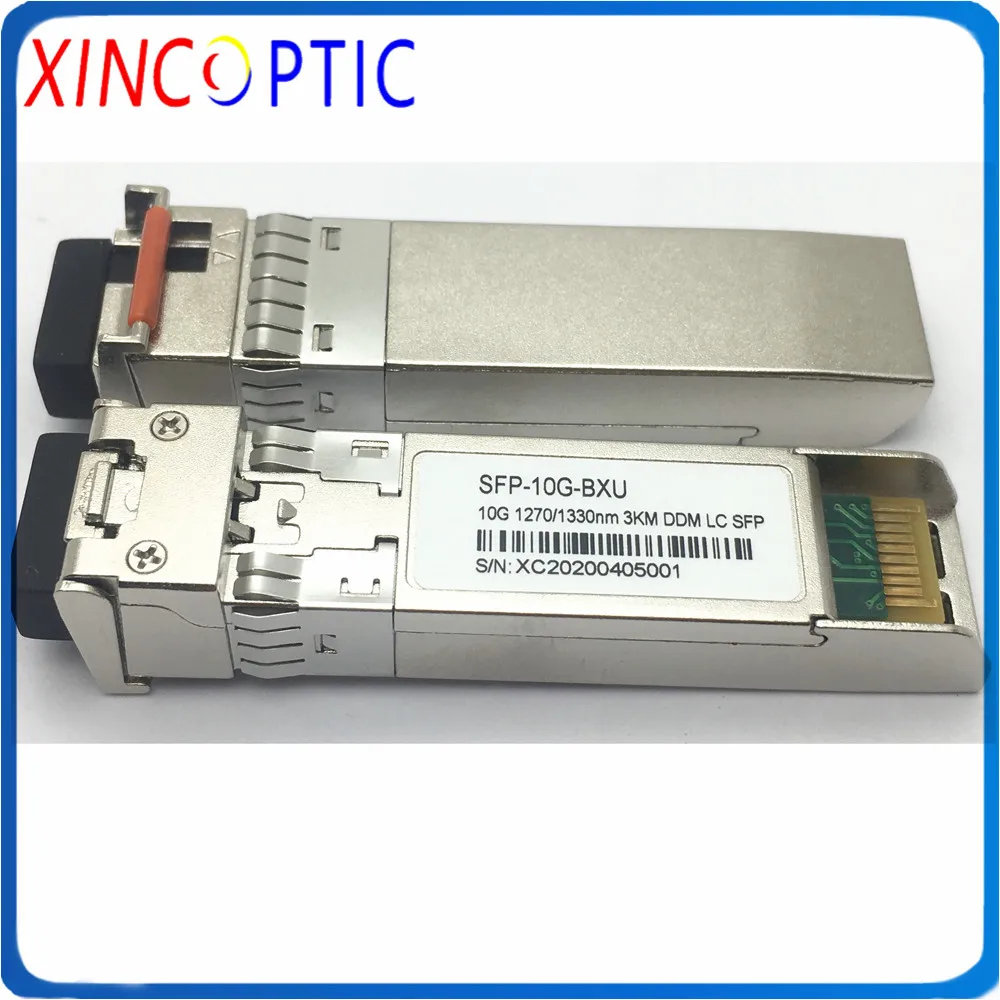 10G 3KM SFP + флэш-модуль BIDI Tx1270nm/Rx1330nm 3km s Sinlge Mode LC UPC оптические трансиверы | Мобильные