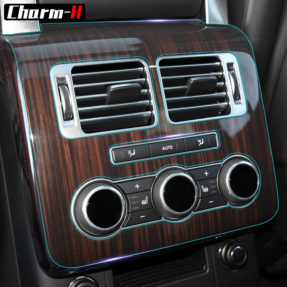 Автомобильная внутренняя прозрачная ТПУ-пленка панель консоли Декор защитная