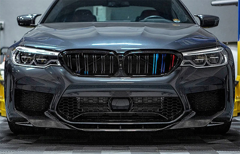 Подходит для bmw Новинка 5 серии M5 F90 3D MP RKP V стиль углеродное волокно передний