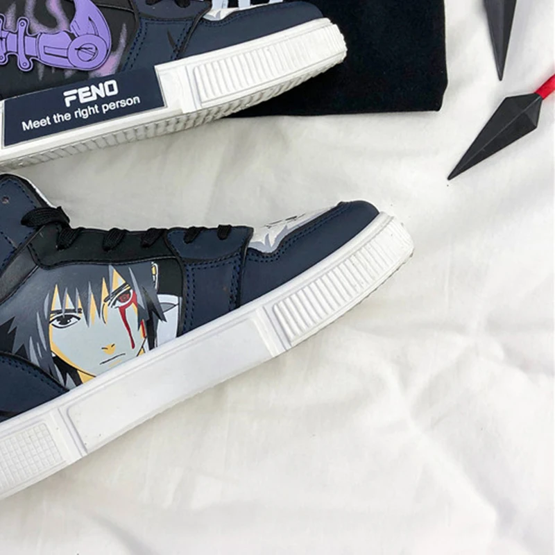 

Anime Shoes Demon Slayer Shoes Men Sneakers Leather Outdoor Couples Casual Shoes Zapatillas Hombre Cosplay Tenis Masculino