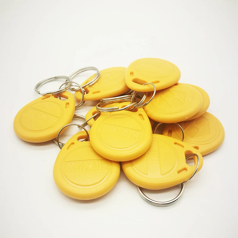 10 шт. TK4100 только для чтения 125 кГц RFID ID карты брелки ключей контроль доступа метка