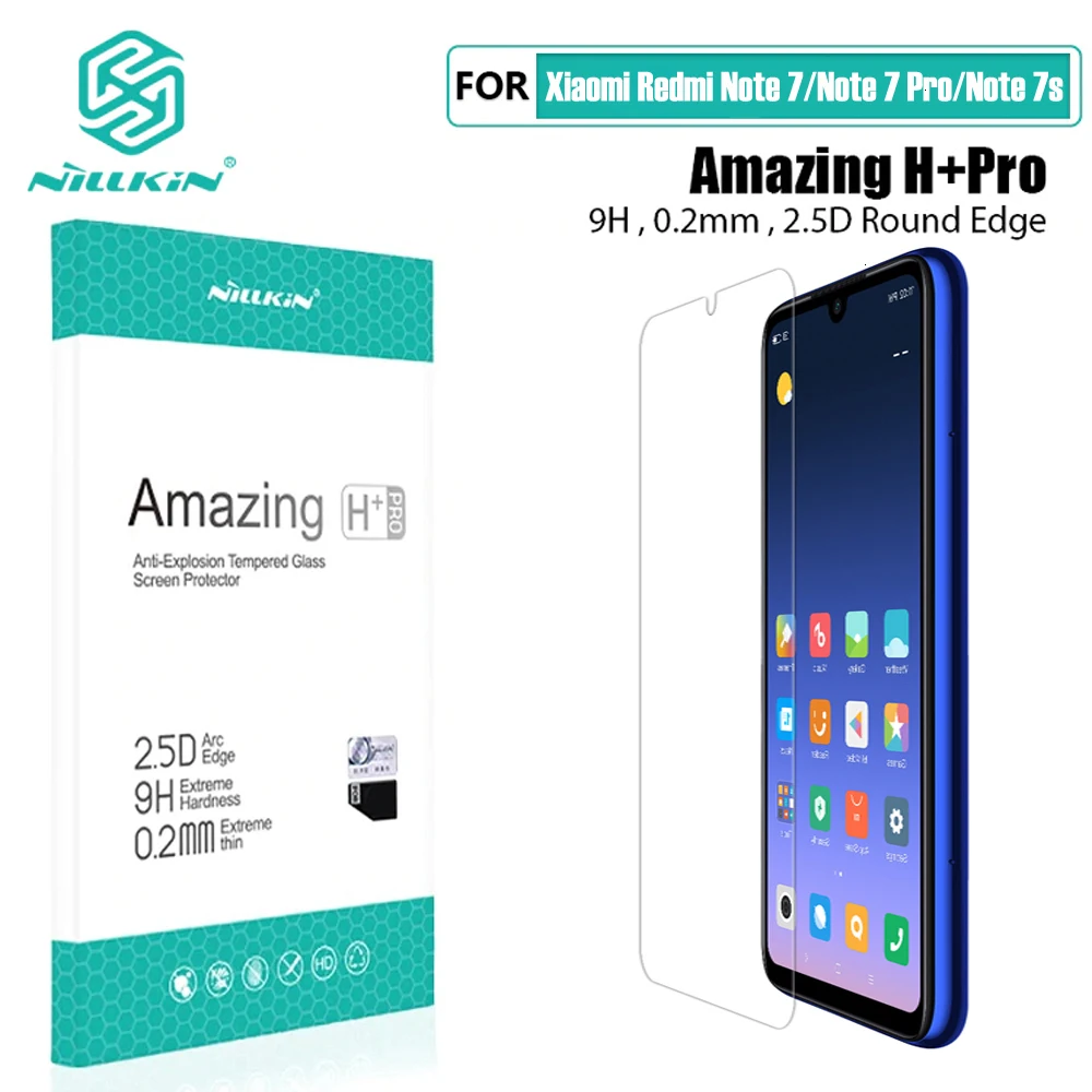 Для Xiaomi Redmi Note 7 Pro стекло Nillkin XD CP+ Max полное покрытие 3D закаленное стекло Защита экрана для Redmi Note7 note 7S film