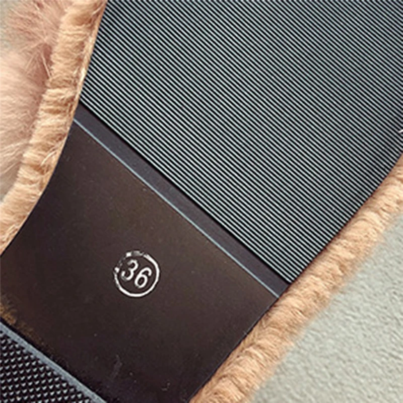 Женские теплые однотонные мягкие удобные плюшевые тапочки для пола в помещении