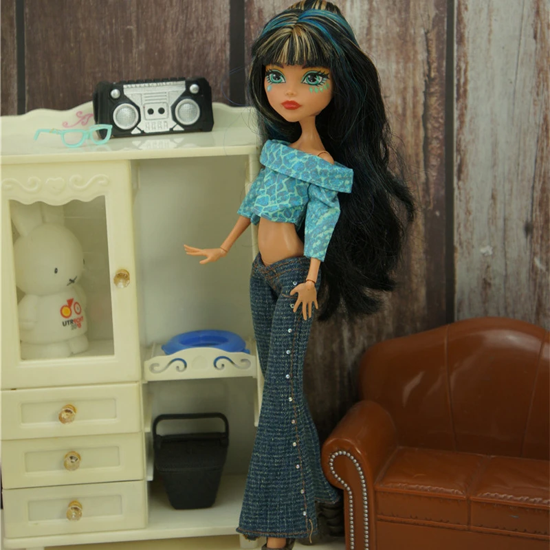 

Aitoyya 1/6 Doll Clothes Casual Wear Suit Daily Doll Clothes Suitable for 30 Cm Monster Height/Blythe Personality Doll Clothes