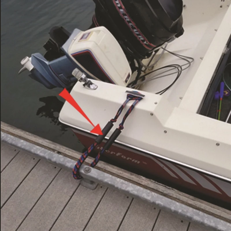 Тяжелая морская швартовая веревка швартовка для лодок шнур Анкерной линии Каяка