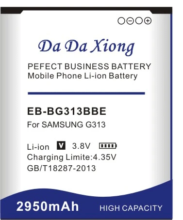2950mAh B100AE EB-BG313BBE аккумулятор для Samsung GALAXY Trend 2 GT-S7898 S7270 S7392 S7390 I679 GT-S7262 SM-Z130H Ace 3 4 |