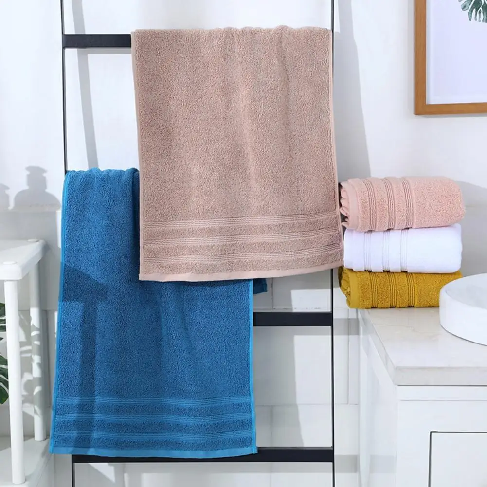 

Anti Fade Towel Super Absorbent Cotton Widely Use Bath Towel Comfortable Thicken Large Washcloth for Daily Use полотенце