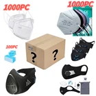 Новинка, одноразовая маска Lucky Box, загадочный чехол, случайные защитные маски 1000 шт., есть шанс открыть спортивную маску для высоты