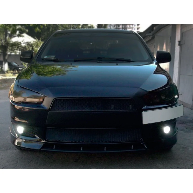 MITSUBISHI Lancer X 2007 2011 Верхняя решетка радиатора без значка ABS пластик|Передние и