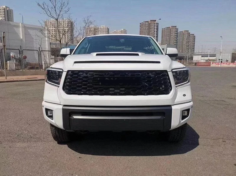 Для Toyota Tundra 2014-2020 обрезанная крышка капота решетка радиатора светильник вая