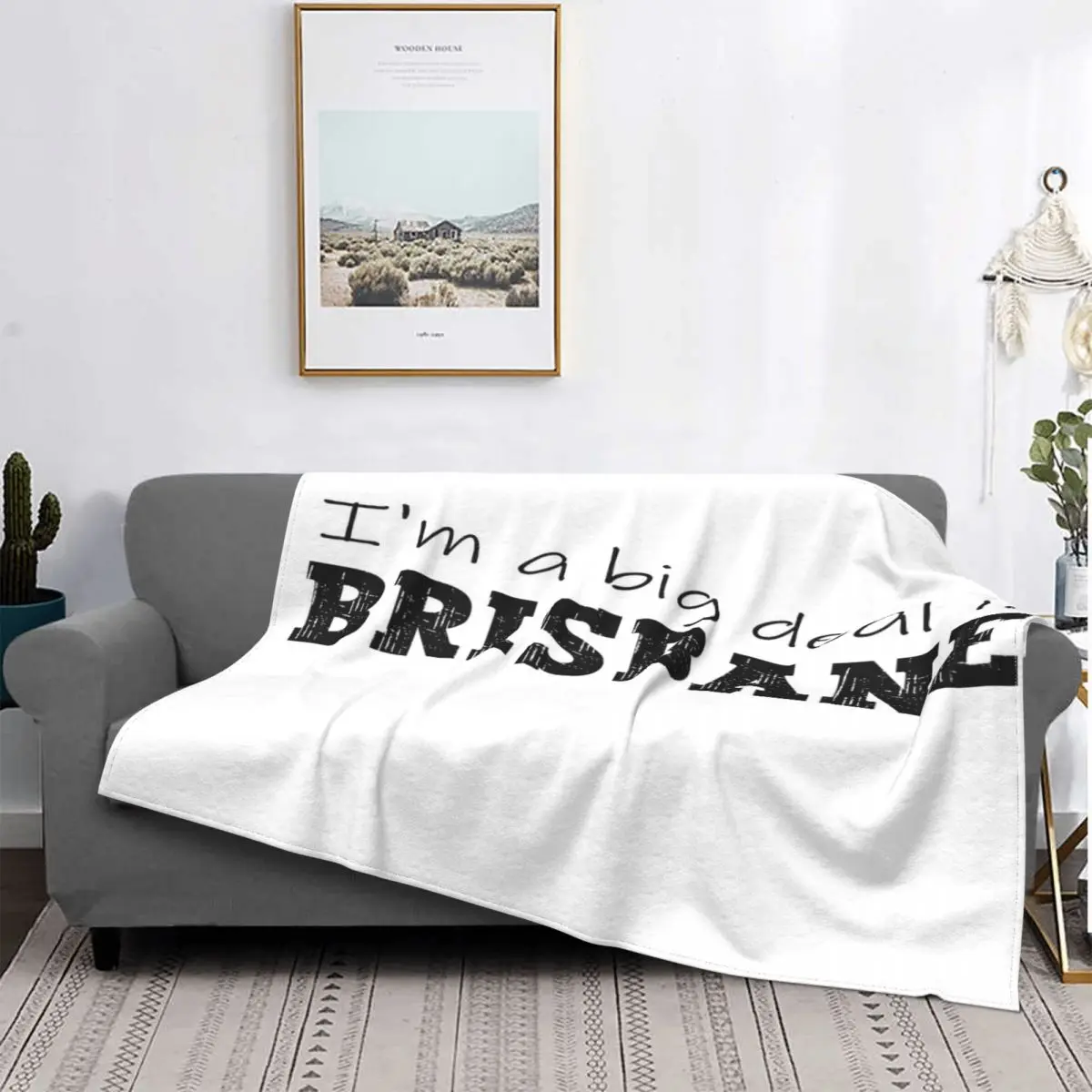 

I'M A Big Deal-Manta en 1, para cama colcha A cuadros, toalla, manta térmica, alfombra de oración Islámica
