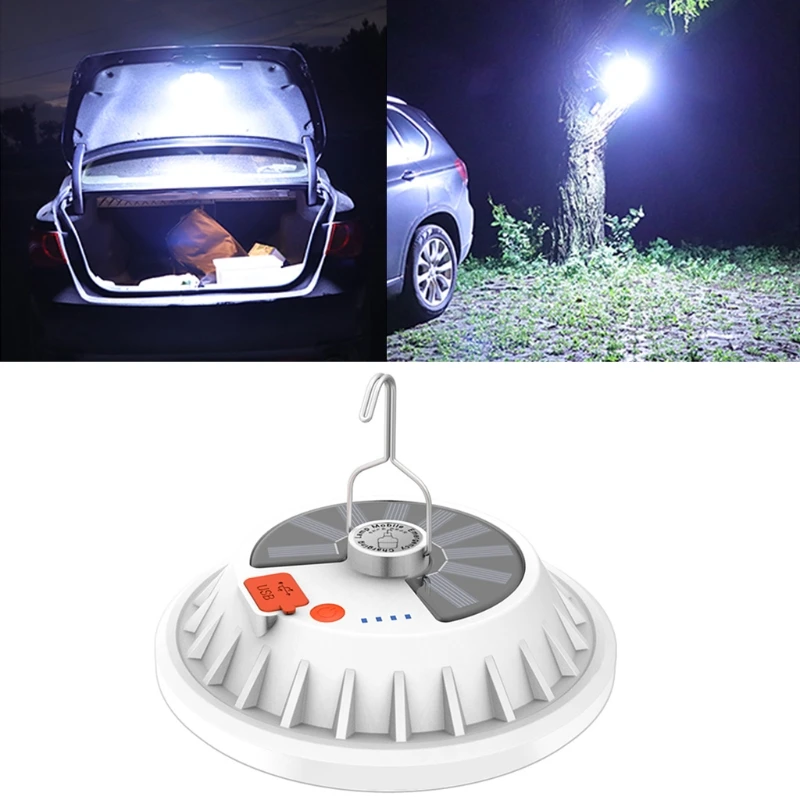 Подвесной светильник на солнечной батарее светодиодный уличный с дистанционным