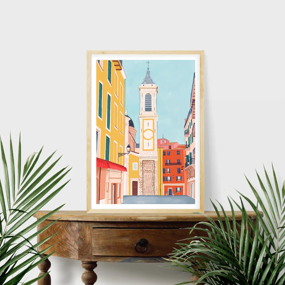 Картина на холсте в скандинавском стиле Настенная картина для декора интерьера с