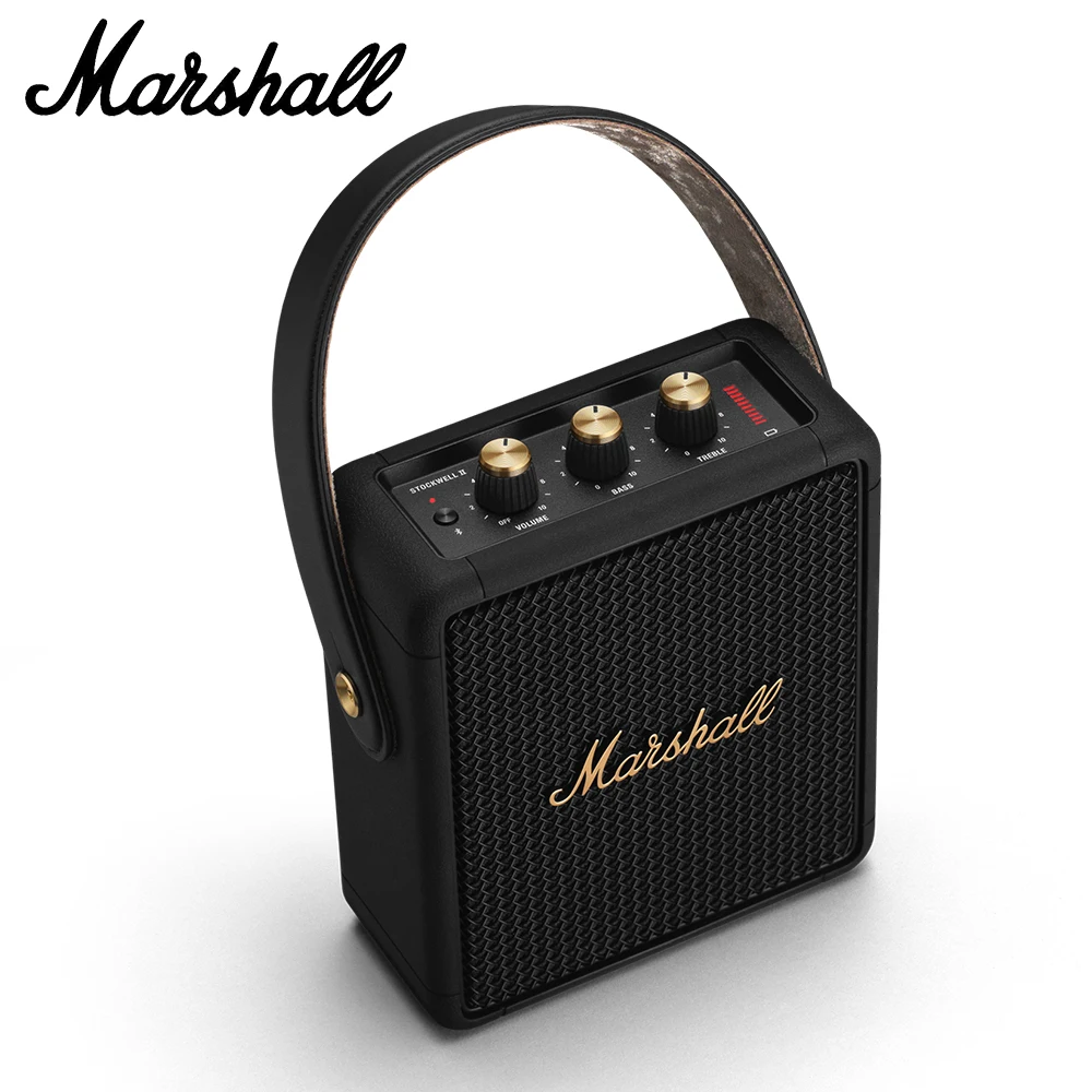 

Marshall Stockwell II Portable Bluetooth 5.0 Speaker Wireless Outdoor Travel Speaker Waterproof Speaker Deep Bass Subwoofer