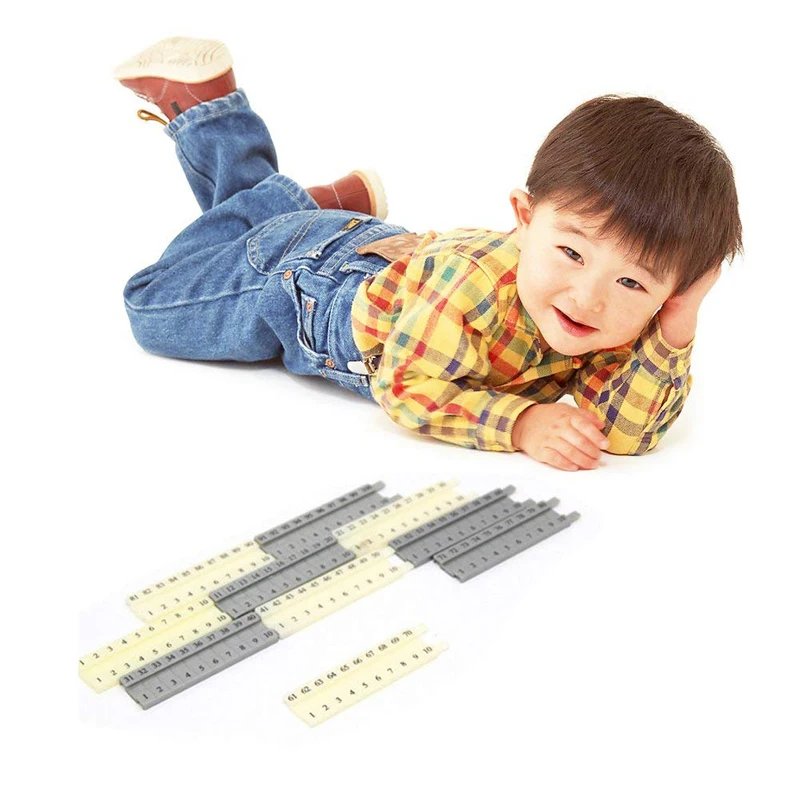 

10 Pcs/Set 2021 New Montessori Figure Number Building Block Set Toy Infant Kids CM Length Educational Early Math Learning Toy