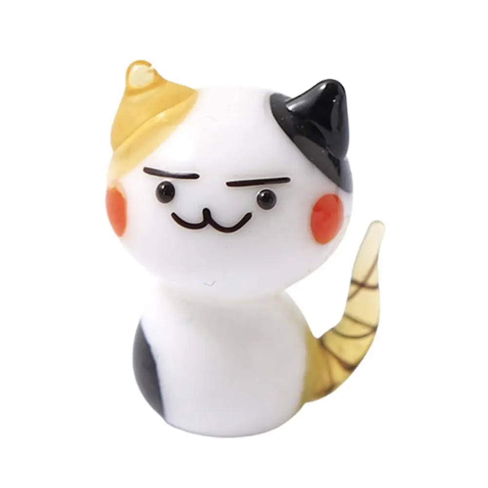 Модные милые мини-фигурки животных яркого цвета компактные миниатюрные фигурки