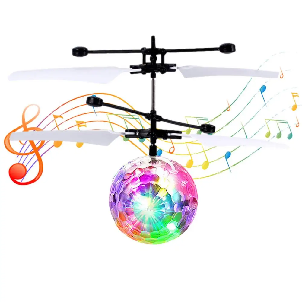 

Hover-Ball Levitation Rechargeable Flying Spinner Flying Orb Ball Automatic Hover-Ball For Kids Colorful Flying Ball Drone Helic