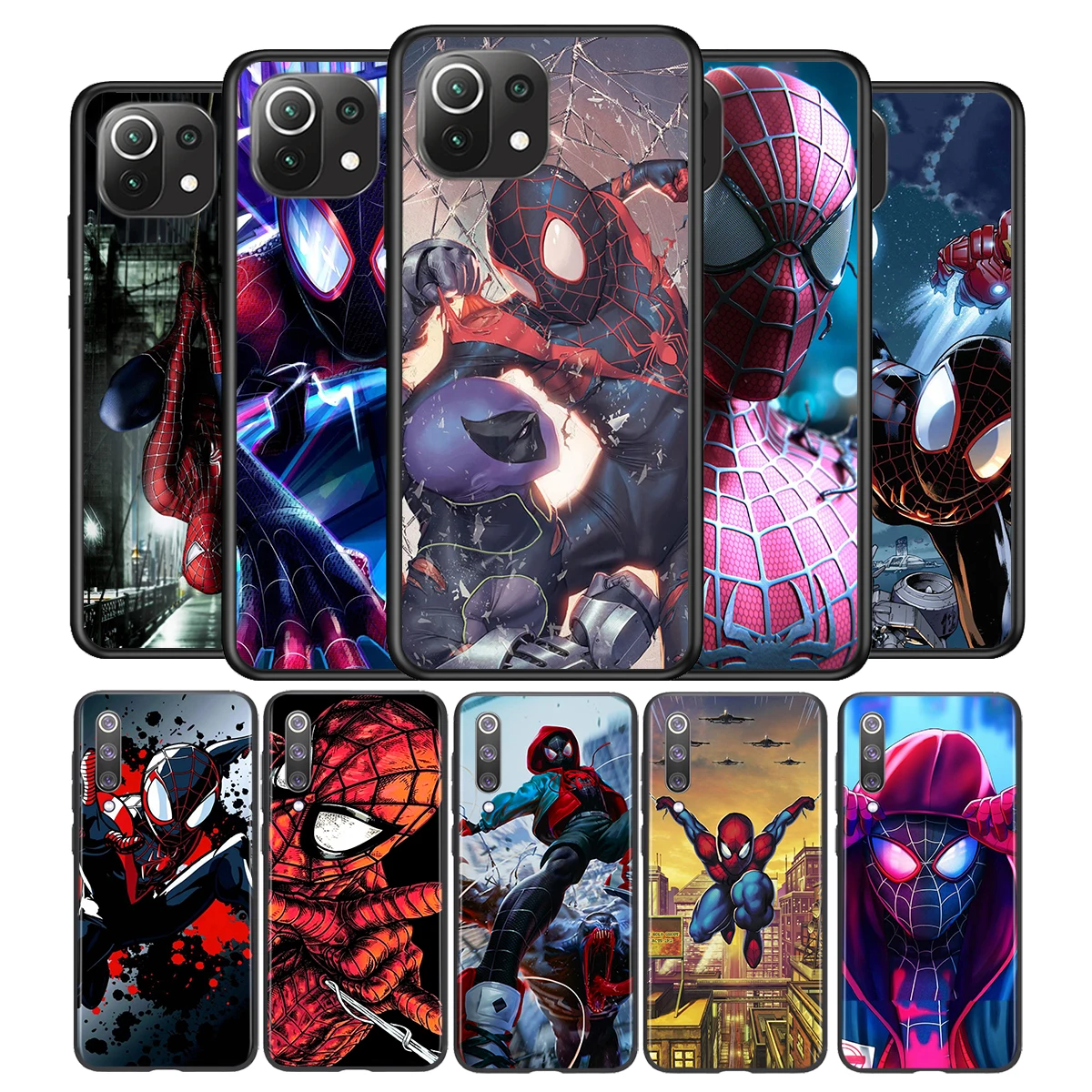 

Ultimate Spiderman Marvel Silicone Cover For Xiaomi Mi Note 11 11T 11i 10i 10T 10 9 9T 9 SE Lite Pro Ultra Phone Case