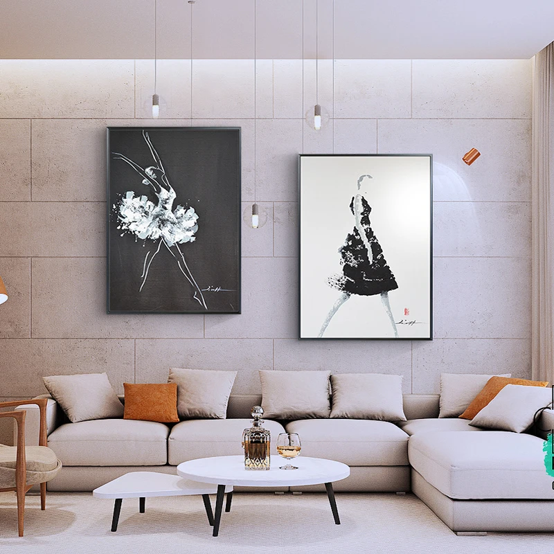 

Modern Canvas Printings Poster and Print for Living Room Bedroom Abstract Figure Sexy Girls Wall Art Picture Decorative Home