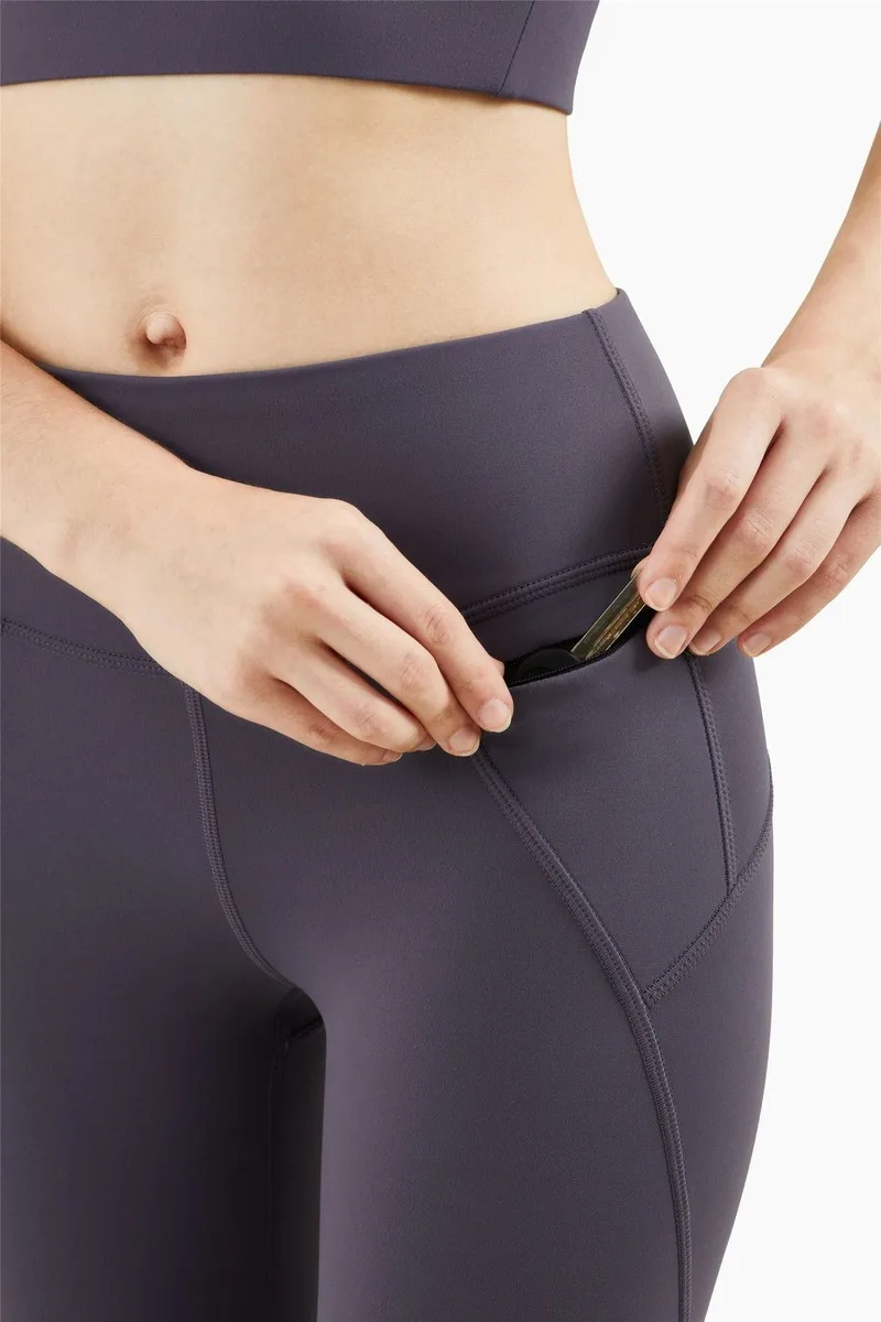 

Autumn and Winter Double-sided Sports Pants for Women Yoga Leggings Sportswear Squat Proof Tummy Control Push Up Trousers Vital