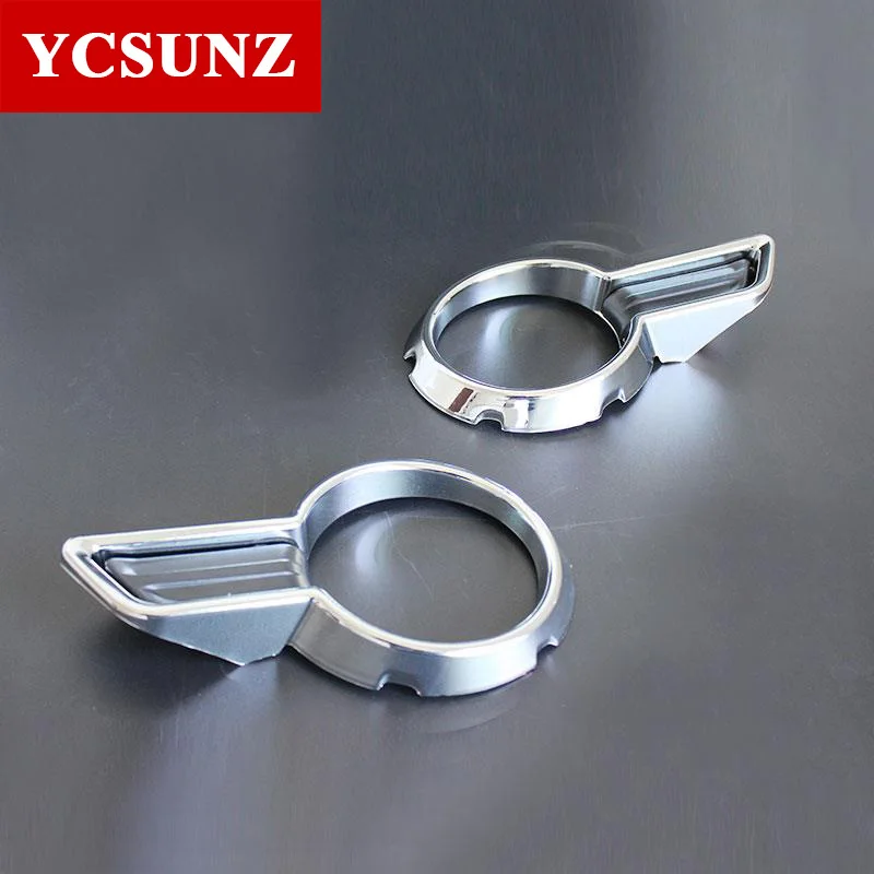 Автомобильные аксессуары ABS хромированные Противотуманные фары обод для Toyota Hilux