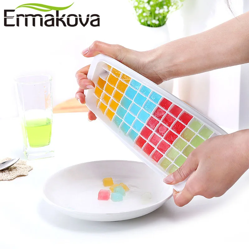 Пластиковая форма для льда ERMAKOVA квадратной формы сделай сам фруктов мороженого с