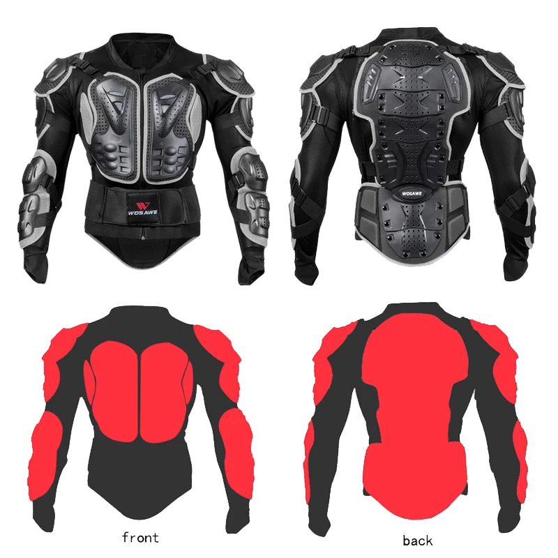 Защитные брюки WOSAWE для мотоцикла защита мотокросса бронированная куртка