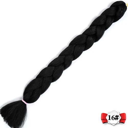 M1b/30# HOUYAN огромные косички, прическа, синий, розовый, зеленый, 82 дюйма, 165 г/упак., синтетические косички, волосы для наращивания, огромные косички, прическа - Цвет: M1b/30#