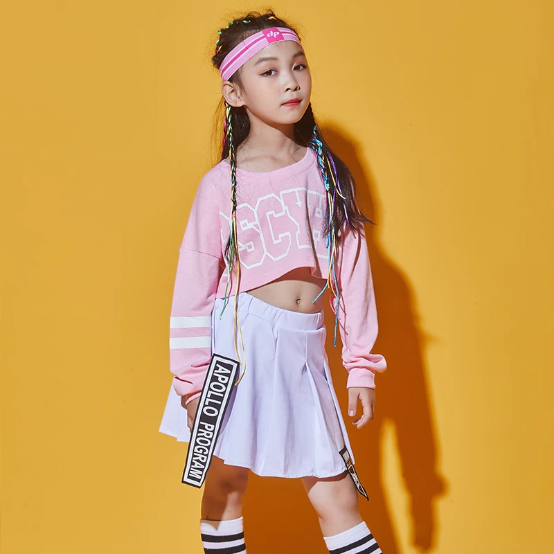 

Fall Cheerleader Costume For Kids Performance Clothes Dancer Outfits Teenage Girls Clothing Jazz Dance Wear Fashion Wears DL6968
