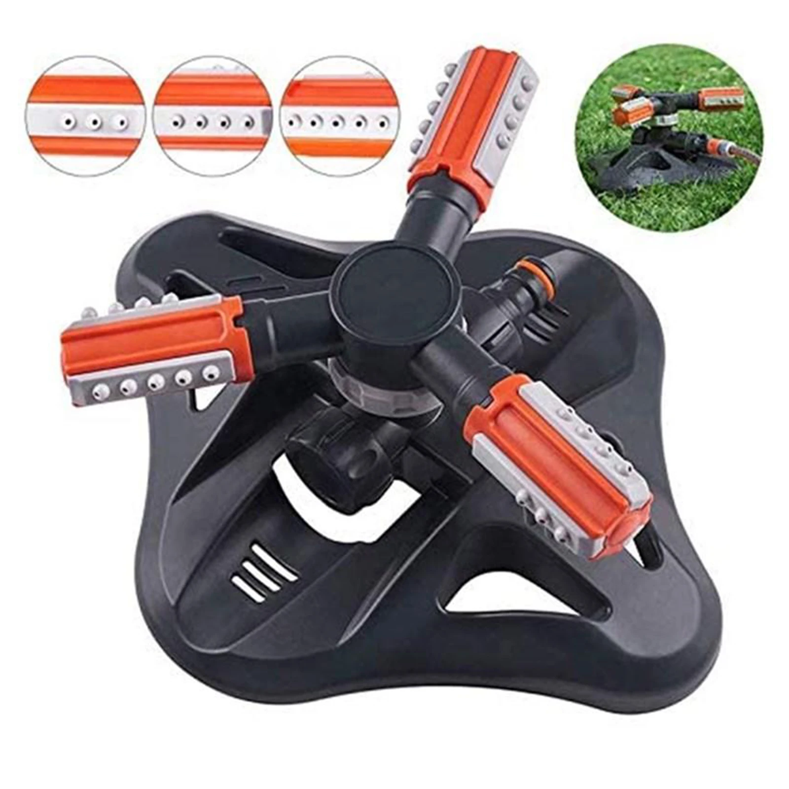 Upgrade Garden Lawn Sprinkler Water Yard Sprinkler Automatic Easy to use