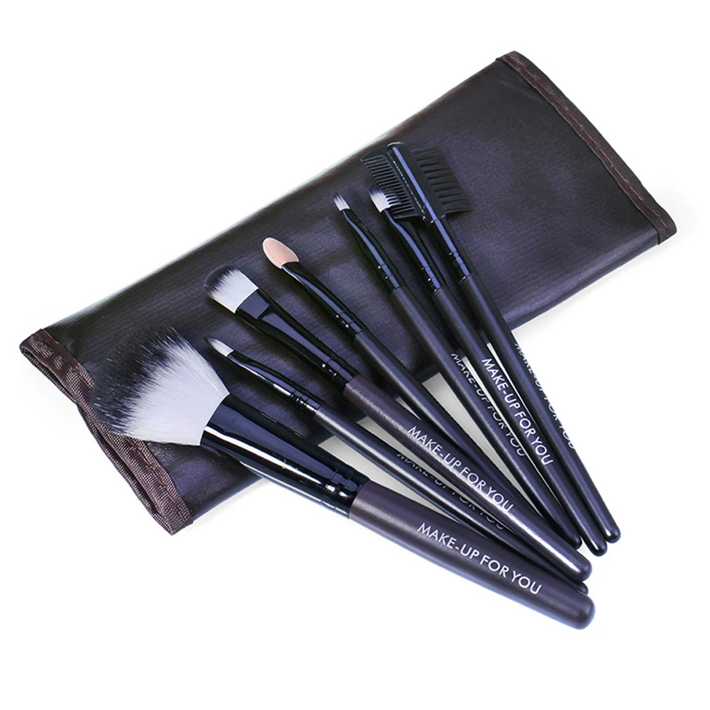 Hot 7pcs Soft Makeup Brushes Set Foundation Eyeshadow Base Powder Blush Blending Brush Cosmetic Tools Wholesale | Красота и здоровье