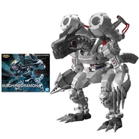 bandai digimon assembly model figure rise mugendramon genuine anime figure peripheral collection ornaments children toys