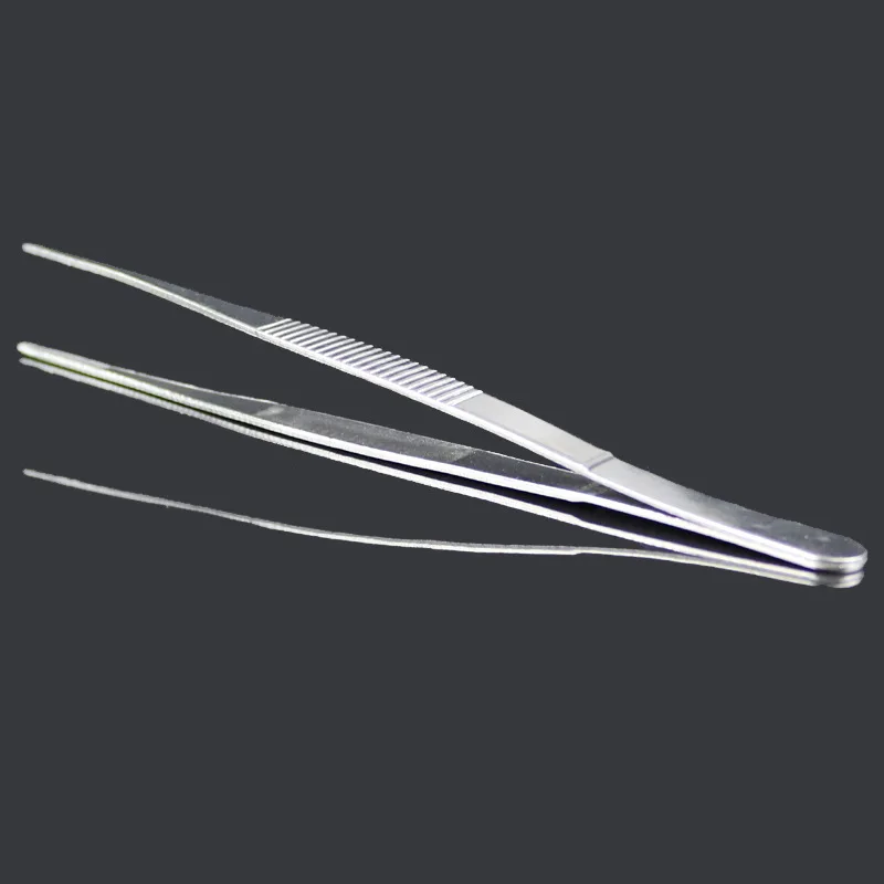 Пинцет для барбекю Прямой пинцет из нержавеющей стали с зубцами 8 размеров дома