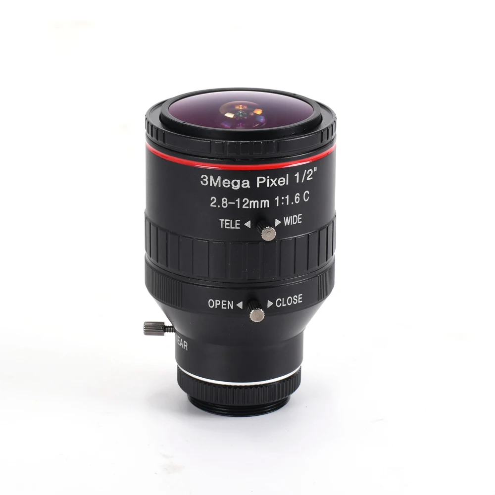 2 8-12 мм C крепление объектива HD ручной фокус Vari-Focal CCTV 1/2 "Диафрагма для камеры