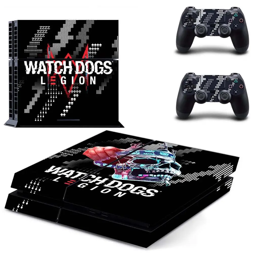 Наклейка s Watch Dogs: Legion наклейка для PS4 PS 4 виниловая Play station Pegatinas консоли playstation и 2