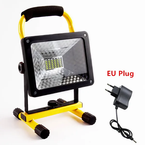 EU Plug With Battery 60 Вт светодиодный портативный фонарь 3600LM светодиодный уличный походный аварийный Ночной светильник 36 светодиодный S водонепроницаемый USB Перезаряжаемый с 3 батареями - Мощность в ваттах: EU Plug With Battery