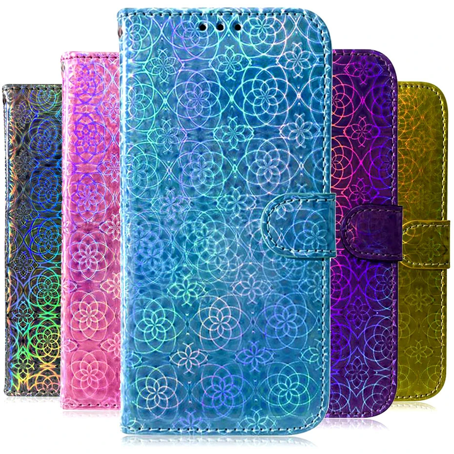 Лазерный кожаный чехол для samsung Galaxy A6 A7 A9 J4 J6 Plus 2018 J3 J5 2017 J330 J530 Fundas Coque Cover слоты карт