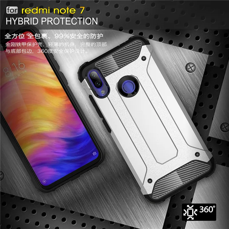 Чехол для Xiaomi Redmi Note 7 защитный чехол телефона задняя крышка силиконовый бампер |