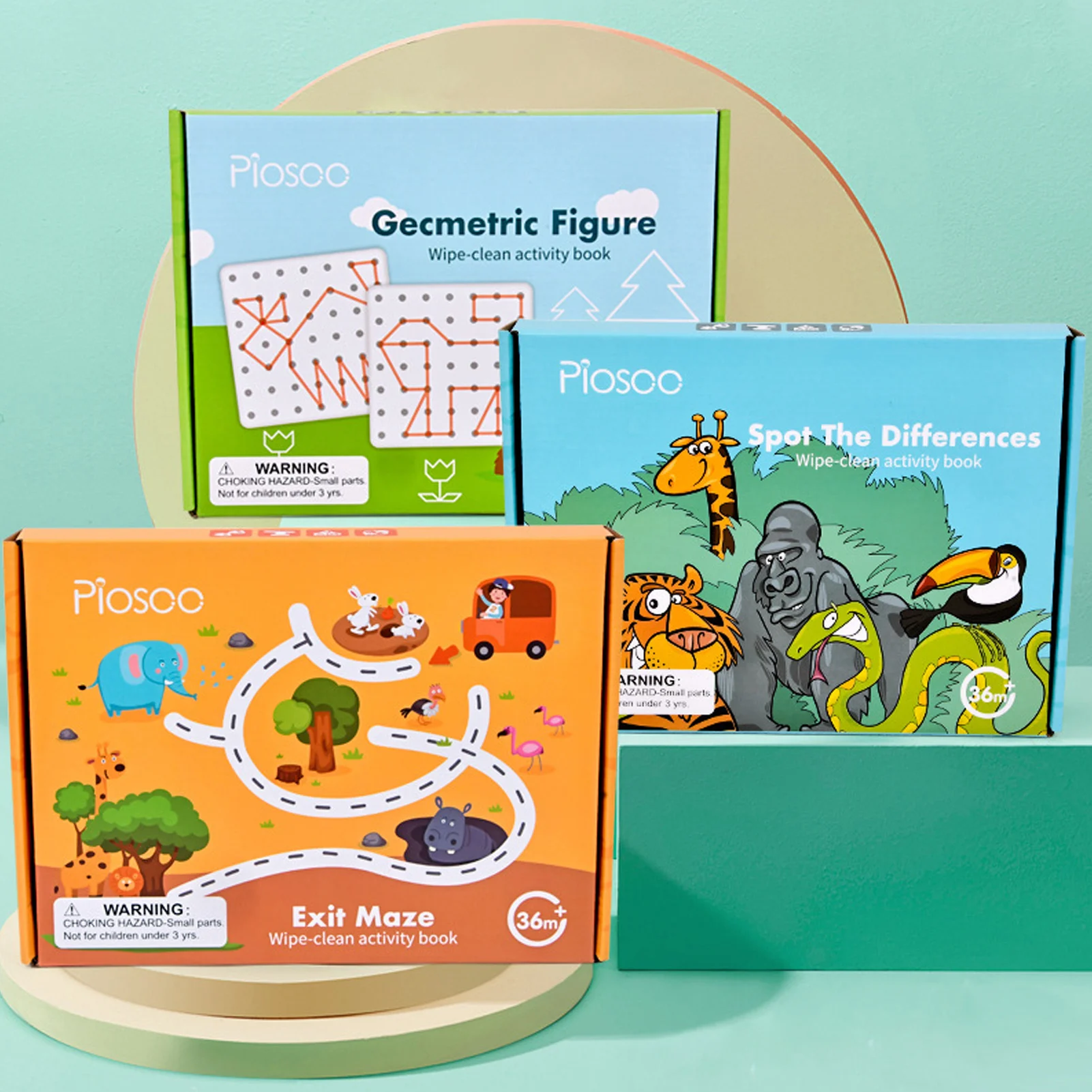 

Childrens Erasable Paint Toys Gecmetric Picture Maze Drawing Toy Kids Maze Reading Books Learning And Educational Toys