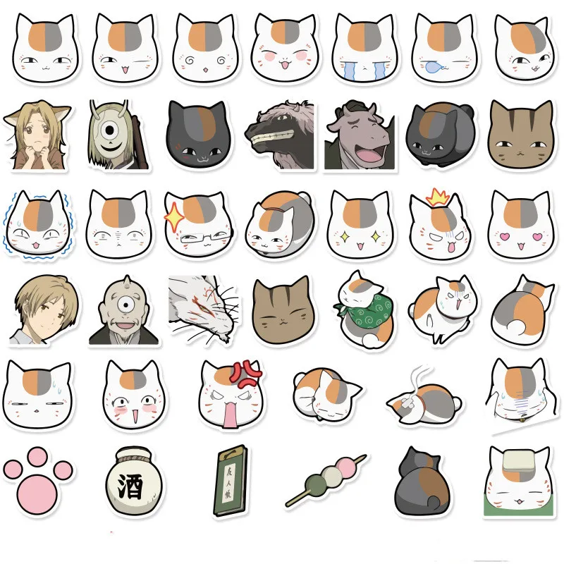 40 шт. японская аниме-наклейка Книга друзей | Канцтовары для офиса и дома