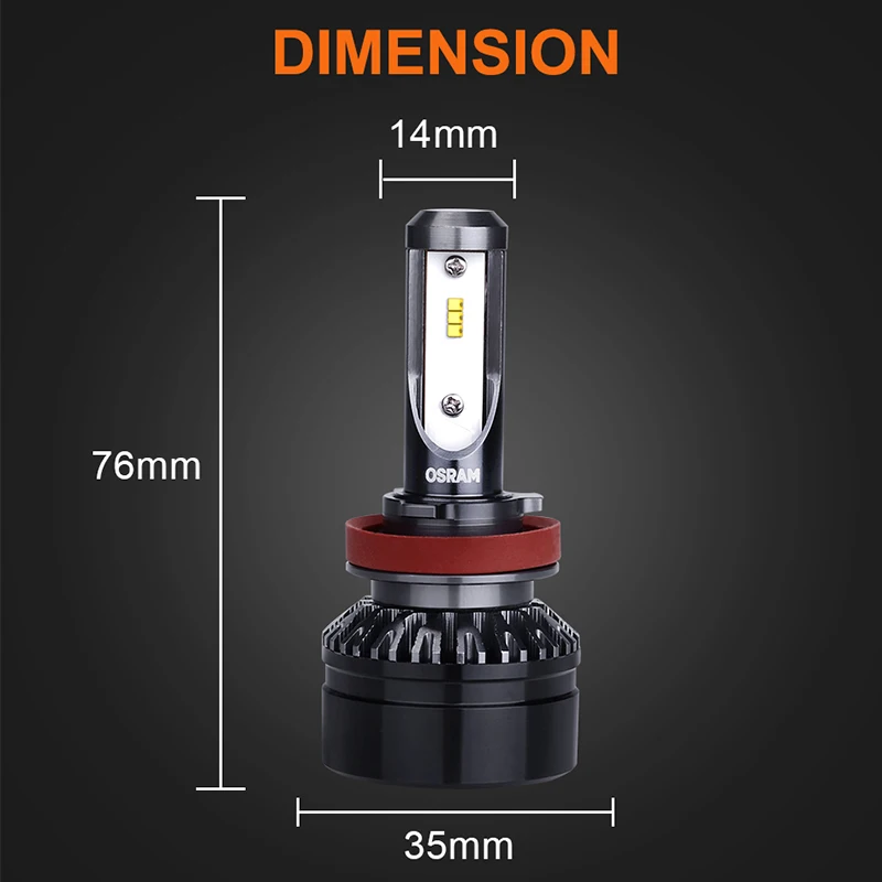 Лампа Ксеноновая Osram СВЕТОДИОДНЫЙ H7 светодиодный фар HB4 9006 9005 h11 h8 автомобильные