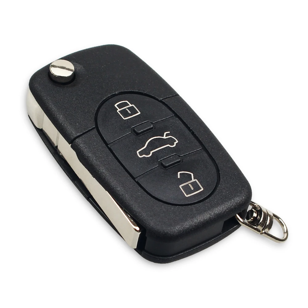 Пульт дистанционного управления KEYYOU для AUDI 4D0837231A 4D0 837 231 A 3 кнопки 5 шт. чип с