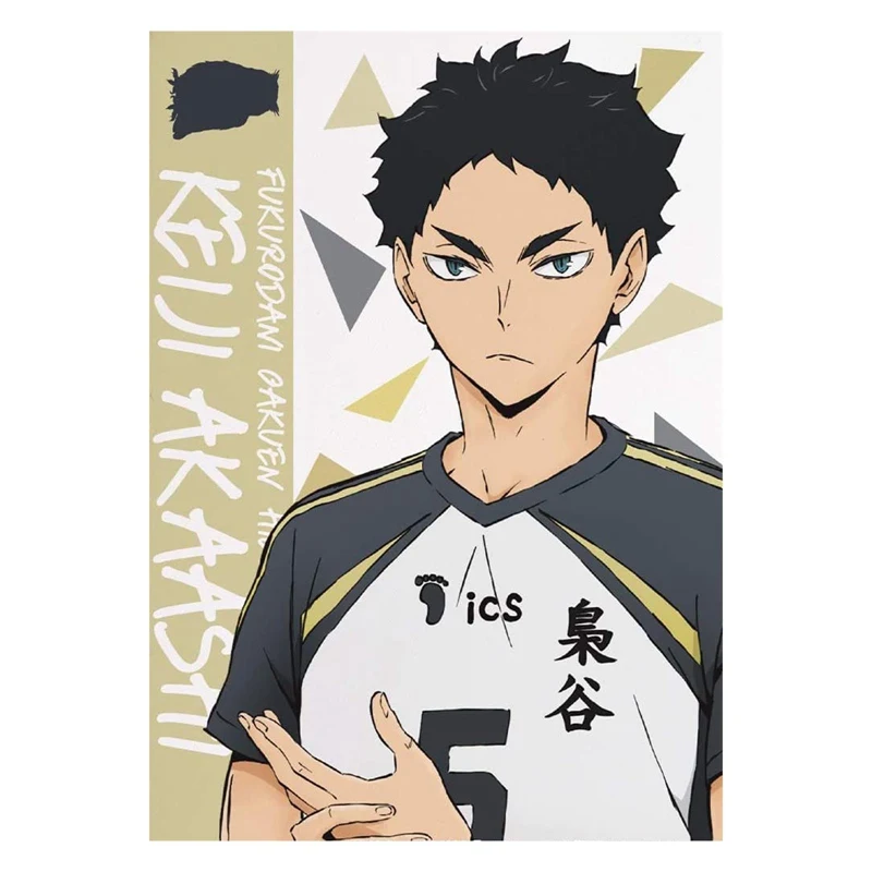 Японское Аниме Haikyuu! Постер Shoyo Hinata бумажная живопись постер для домашней комнаты