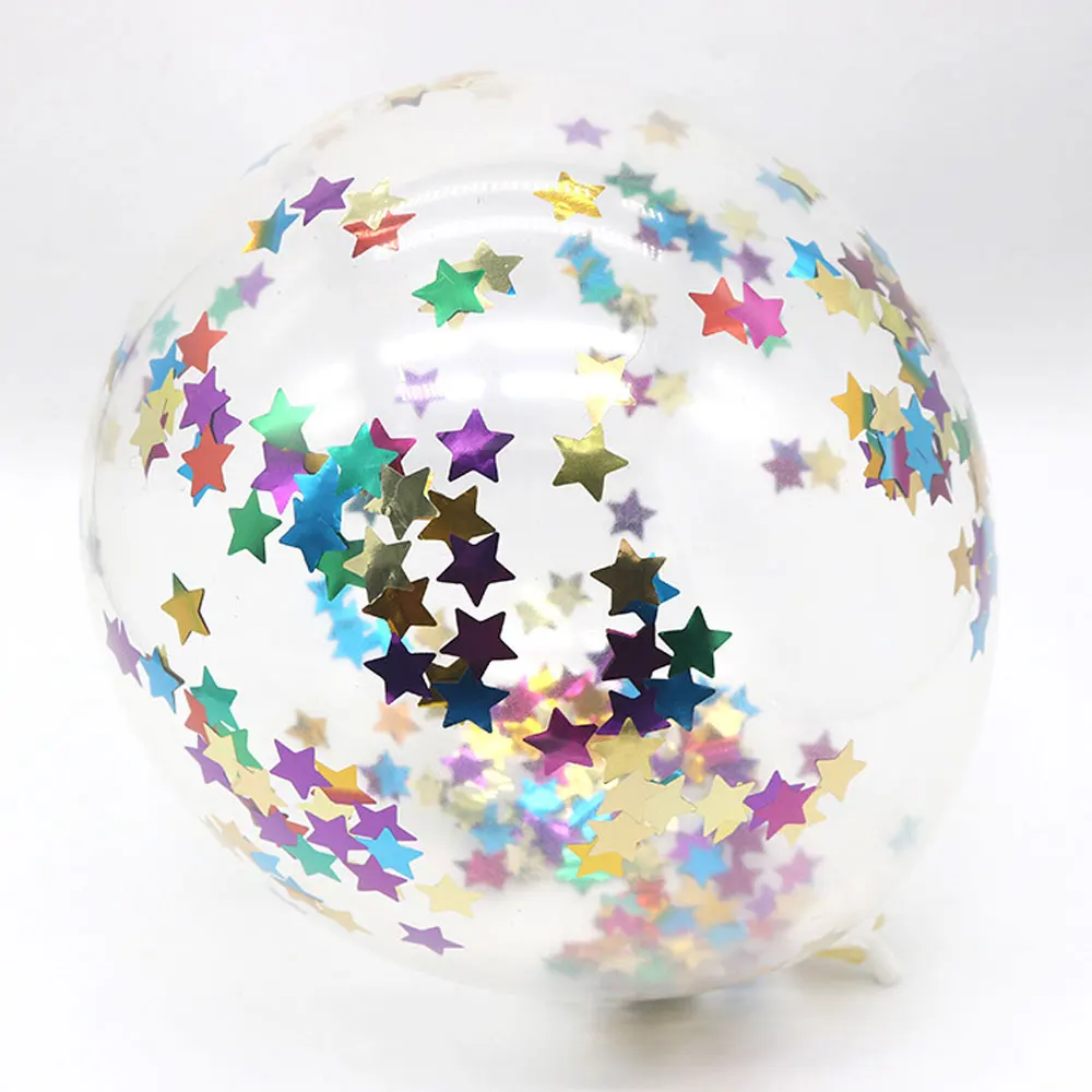 12 дюймов с рисунком пятиконечной танцевальная одежда блестками-звездочками