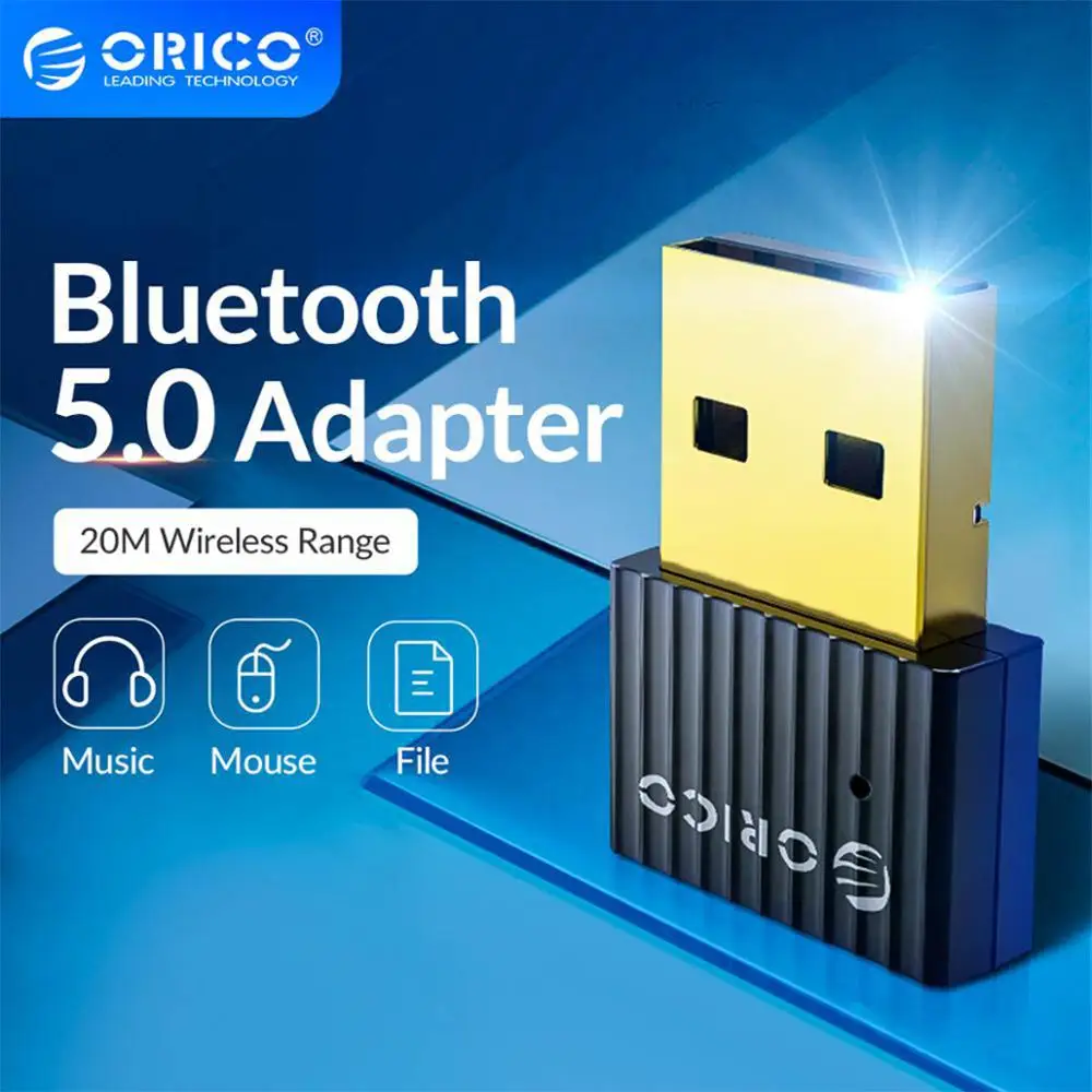 Беспроводной USB Bluetooth адаптер ORICO 5 0 4 для компьютерного динамика мыши музыкальный