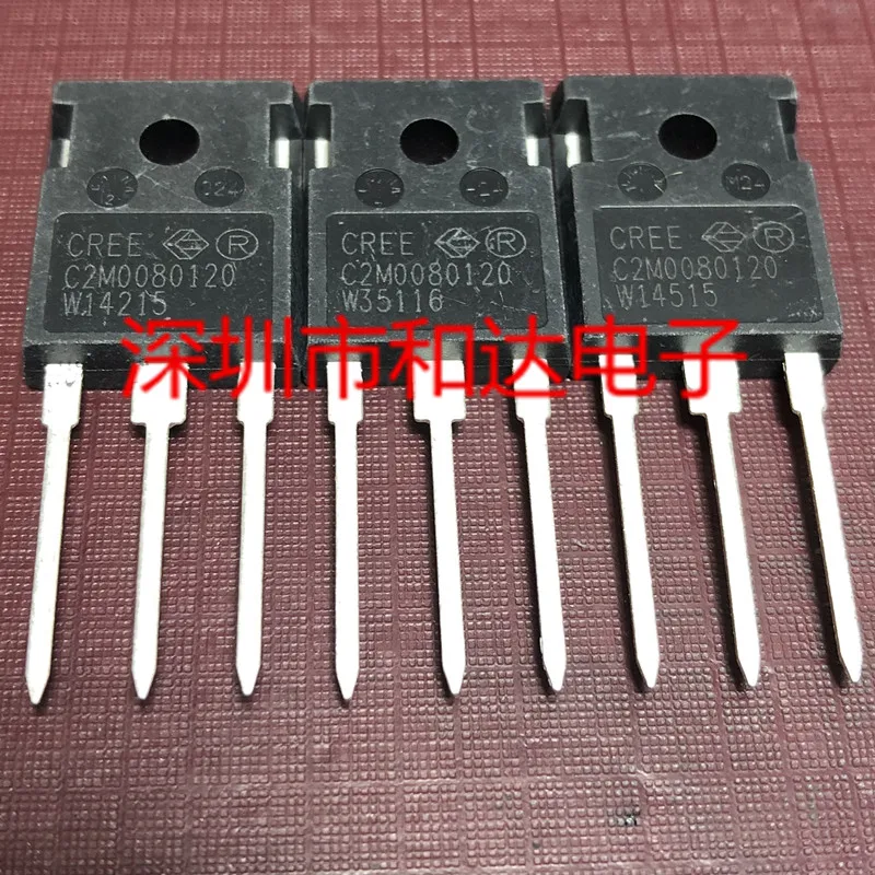 100% новый и оригинальный C2M0080120 TO247 1200V 31.6A 1 шт./лот |